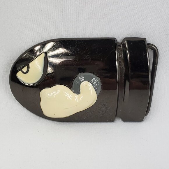 Super Cool Super Mario Bullet Bill Belt Buckle Enamel Coated 2011 - Picture 1 of 5